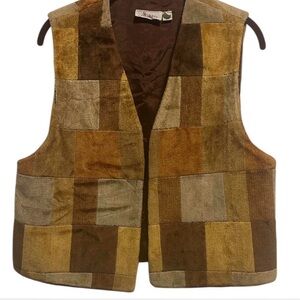 Aladdin Vintage Bohemian Geometric Tapestry Velvet Patchwork Vest